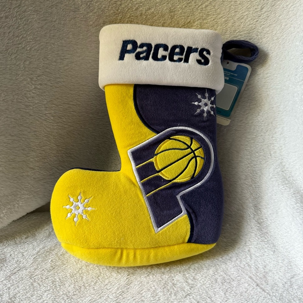 Indiana Pacers Christmas Stocking NBA New